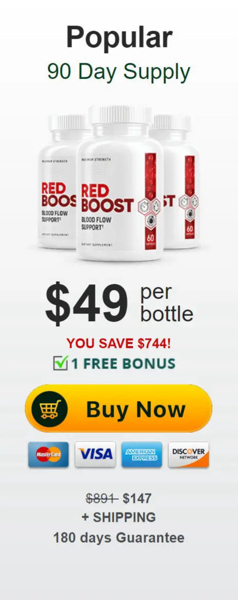 red boost 3 bottle price