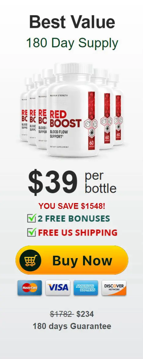 red boost 6 bottle price